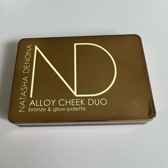 Natasha Denona Alloy Cheek Duo Bronze Palette - Picture 1 of 3